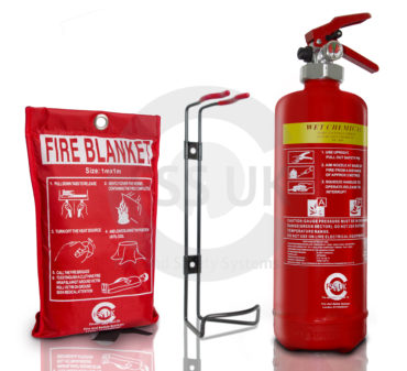 wet chemical fire extinguisher by Fire and Safety Systems LTD