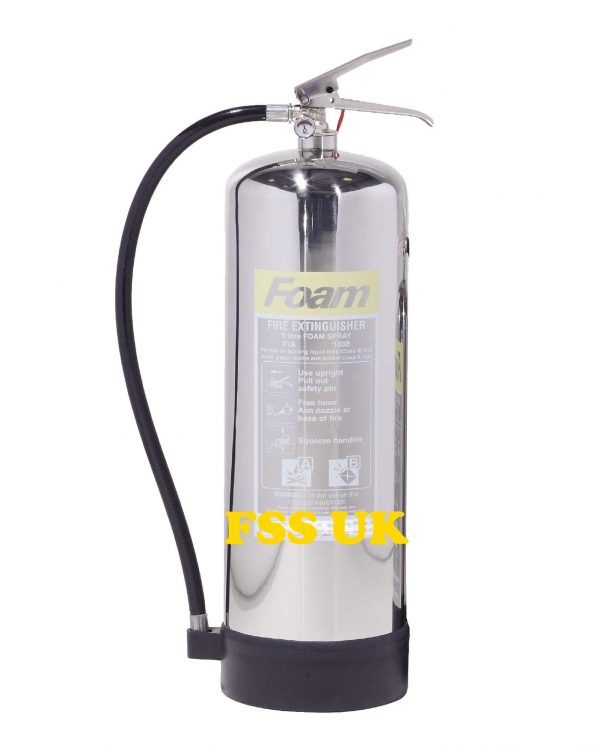foam fire extinguisher by Fire and Safesty Systems LTD