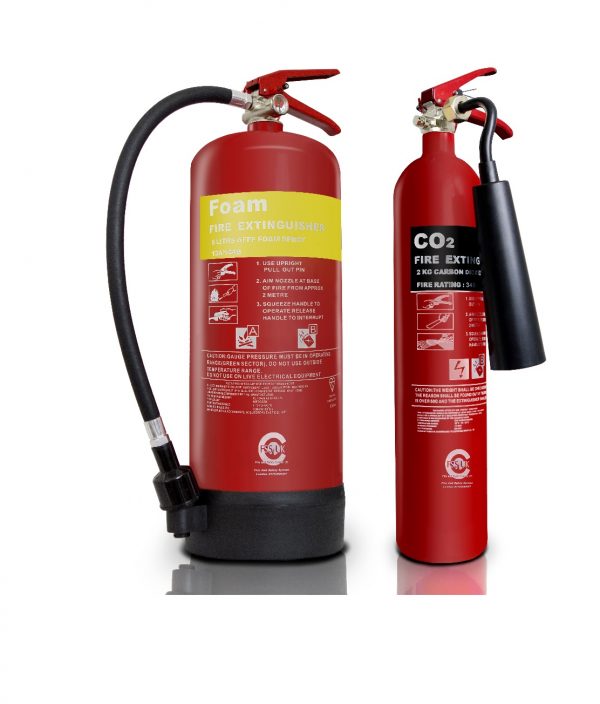 foam fire extinguisher by Fire and Safesty Systems LTD